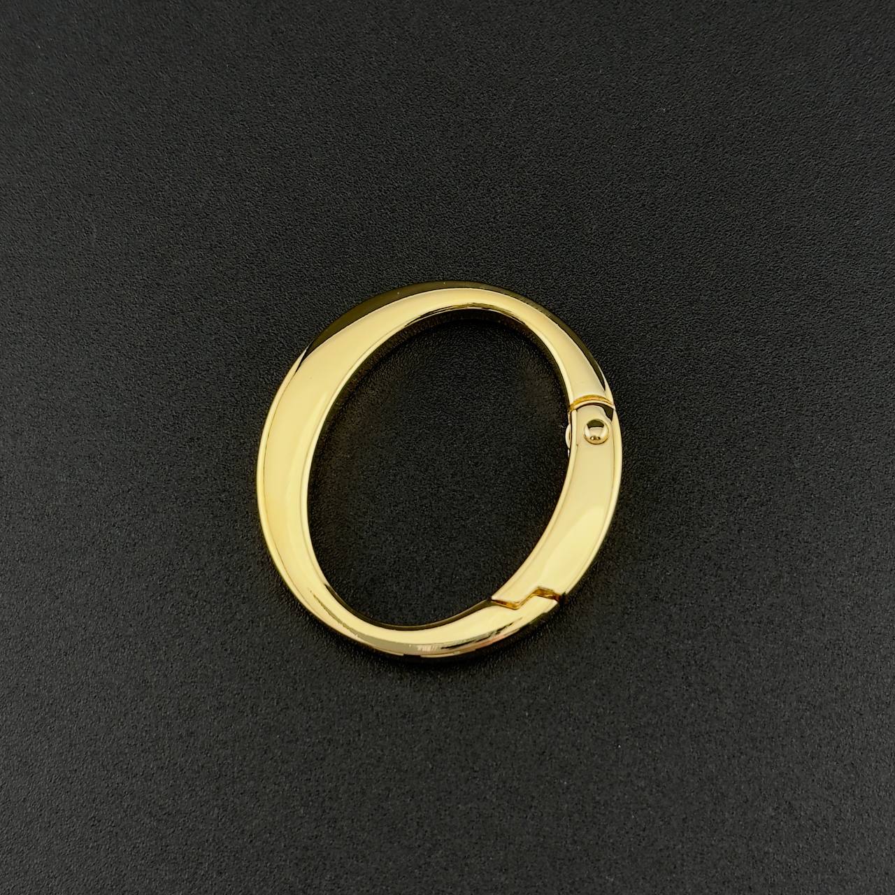 Карабин бейл размер 32*35мм цвет золото