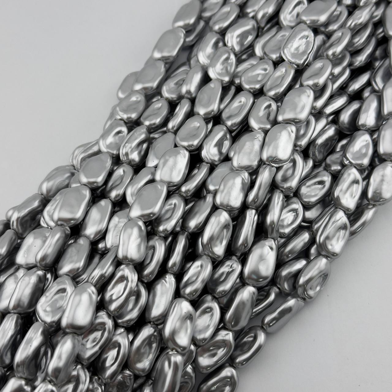 Майорка касуми цвет серый размер 11*20мм